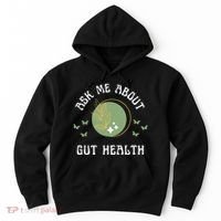 Ask Me About Gut Health New Age Wellness And Healing Hoodie thumb 0