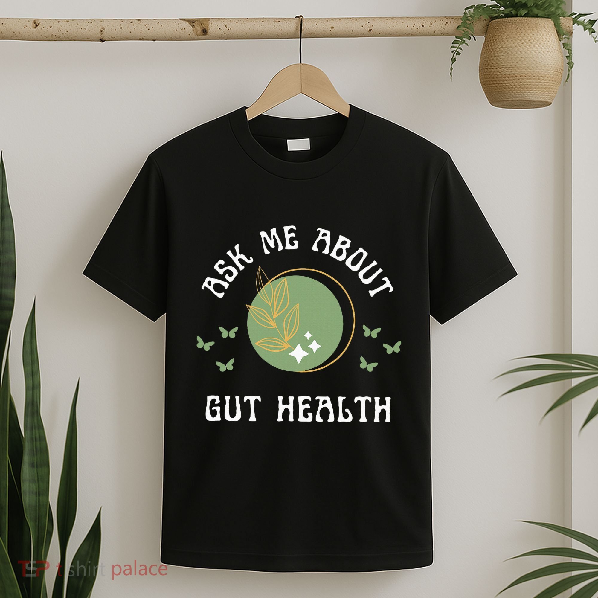 Ask Me About Gut Health New Age Wellness And Healing T-Shirt