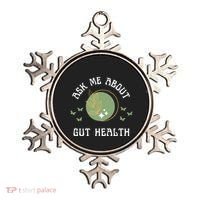 Ask Me About Gut Health New Age Wellness And Healing Ornament thumb 0