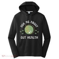 Ask Me About Gut Health New Age Wellness And Healing Performance Fleece Hoodie thumb 0