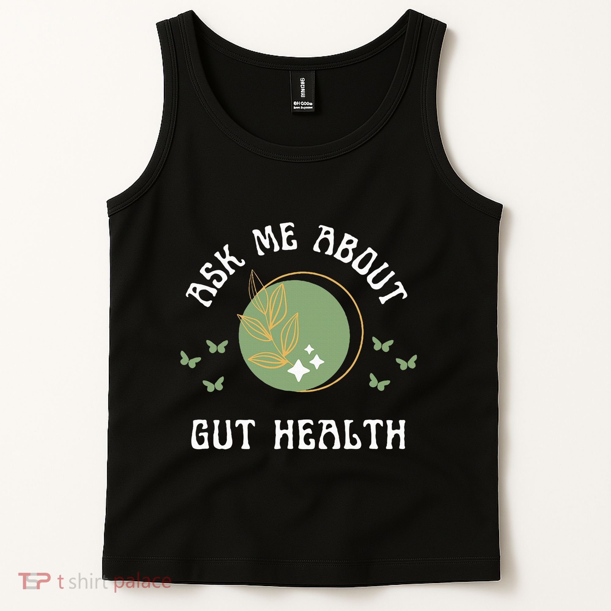 Ask Me About Gut Health New Age Wellness And Healing Tank Top