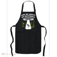 Ask Me About My Butthole Ufo Apron thumb 0