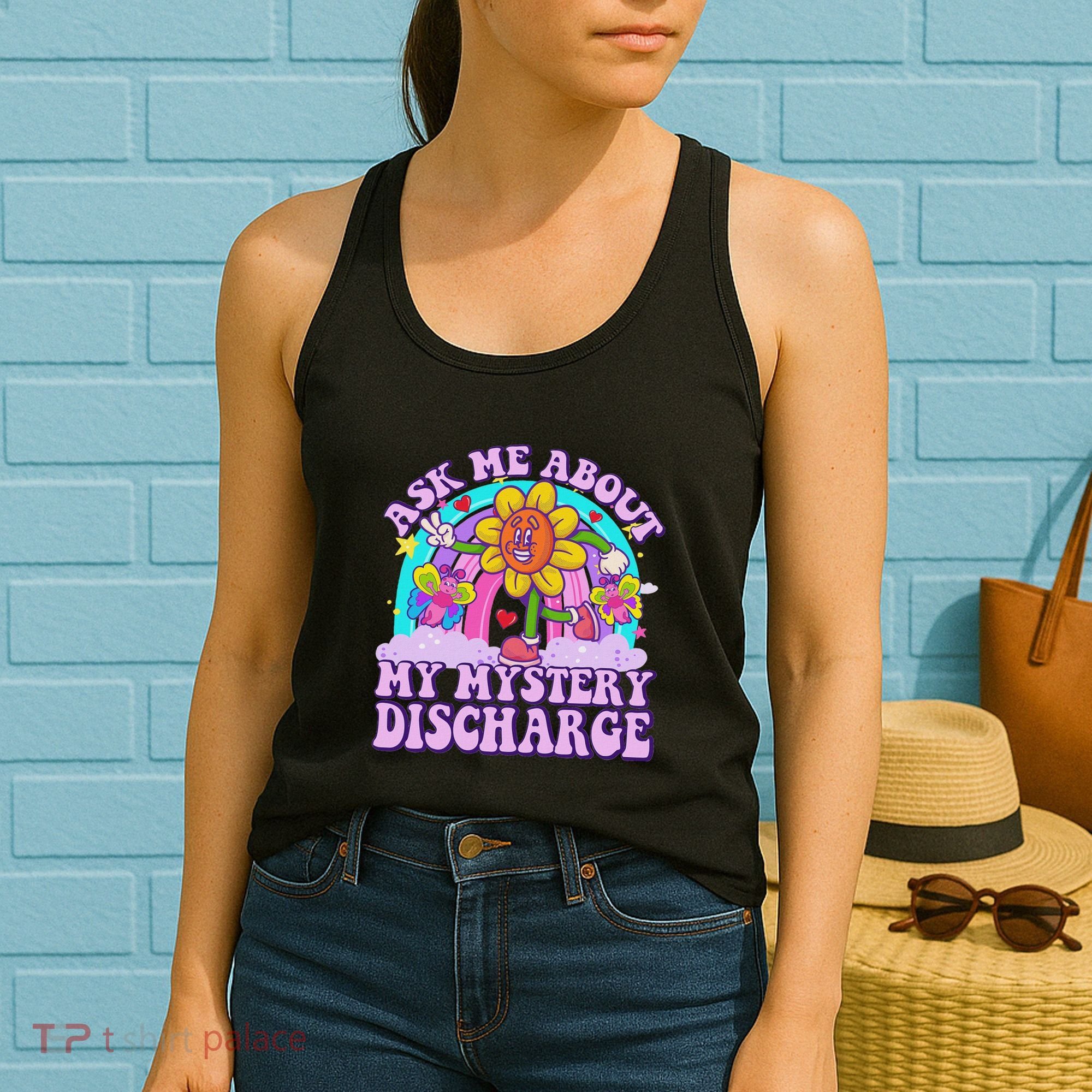 Ask Me About Mystery Discharge Women's Tank Top