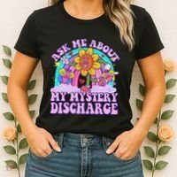 Ask Me About Mystery Discharge Women's T-Shirt thumb 2