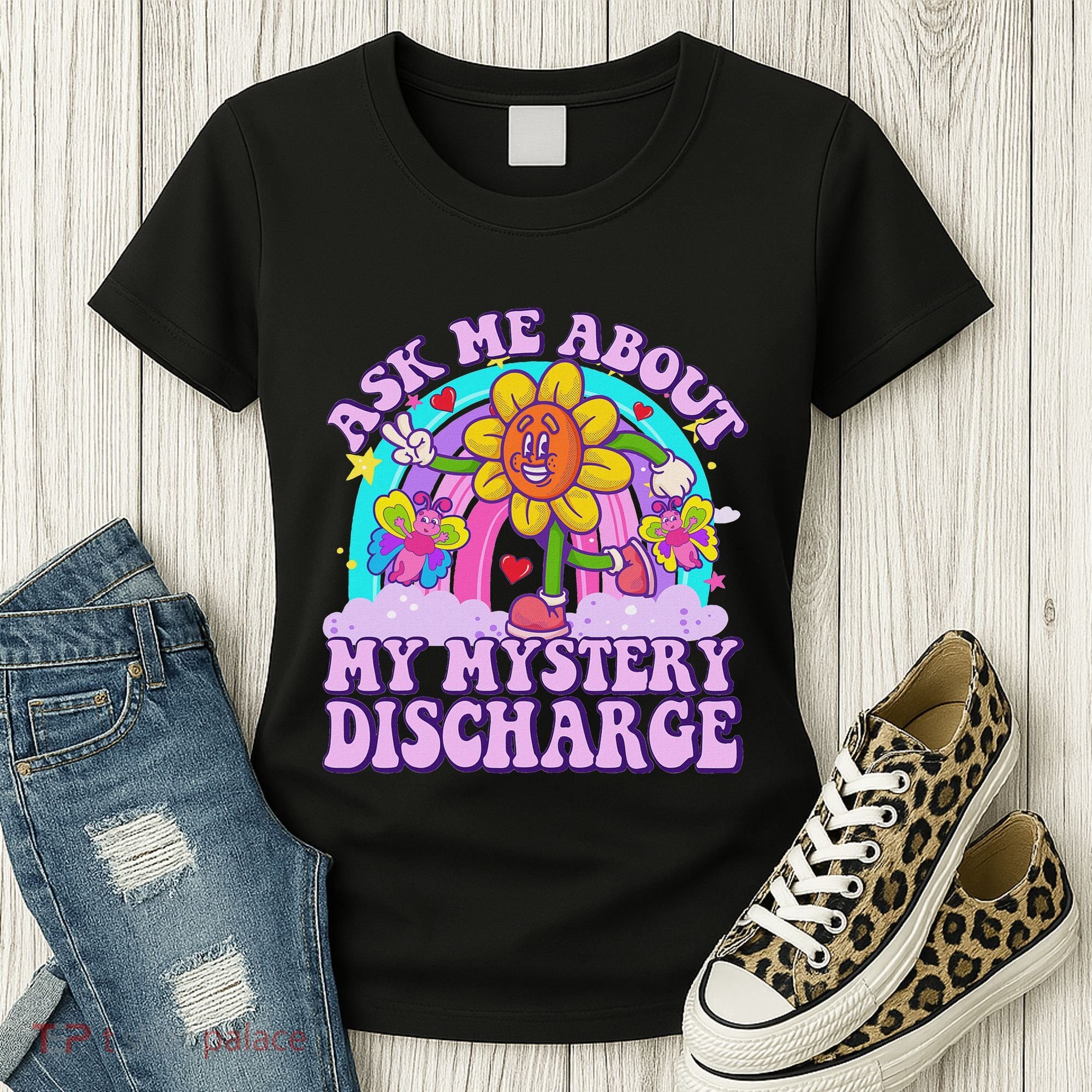 Ask Me About Mystery Discharge Women's T-Shirt