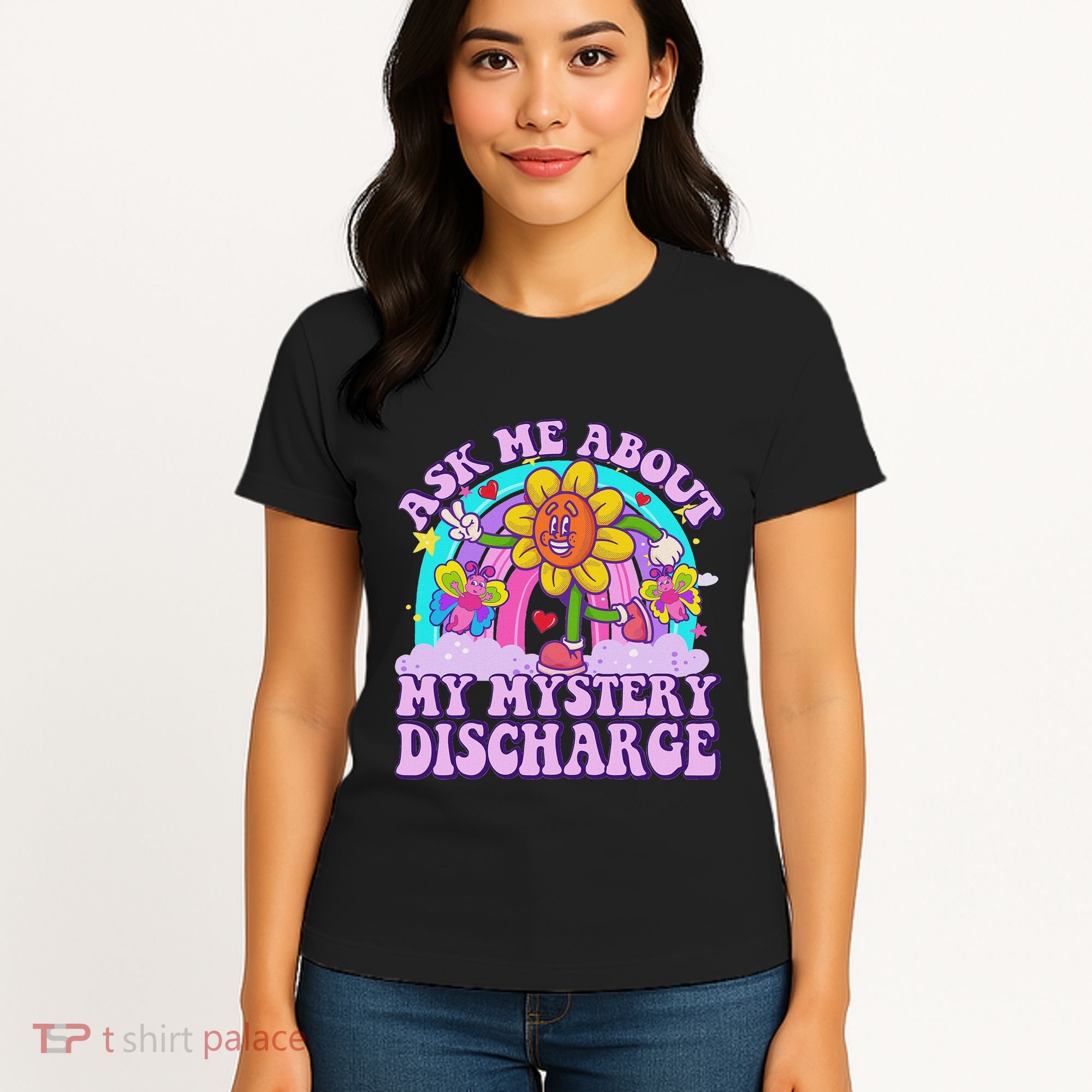 Ask Me About Mystery Discharge Women's T-Shirt