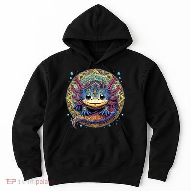Axolotl Maya Aztec Axolot Hoodie