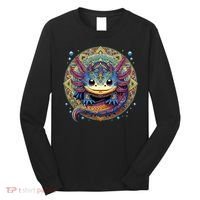Axolotl Maya Aztec Axolot Long Sleeve Shirt thumb 0