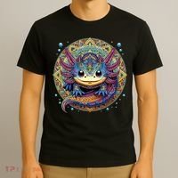Axolotl Maya Aztec Axolot T-Shirt thumb 3