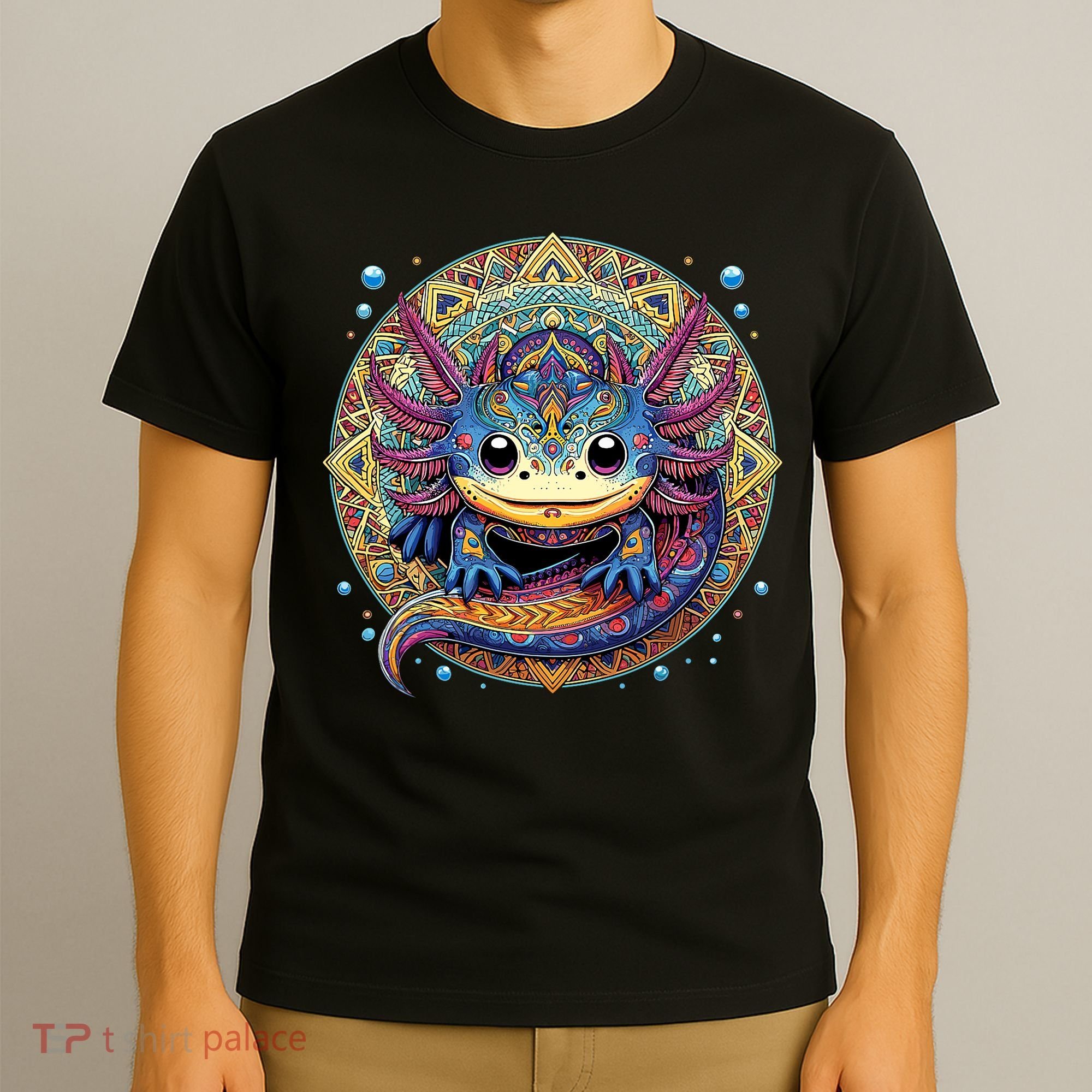 Axolotl Maya Aztec Axolot T-Shirt