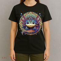 Axolotl Maya Aztec Axolot T-Shirt thumb 4