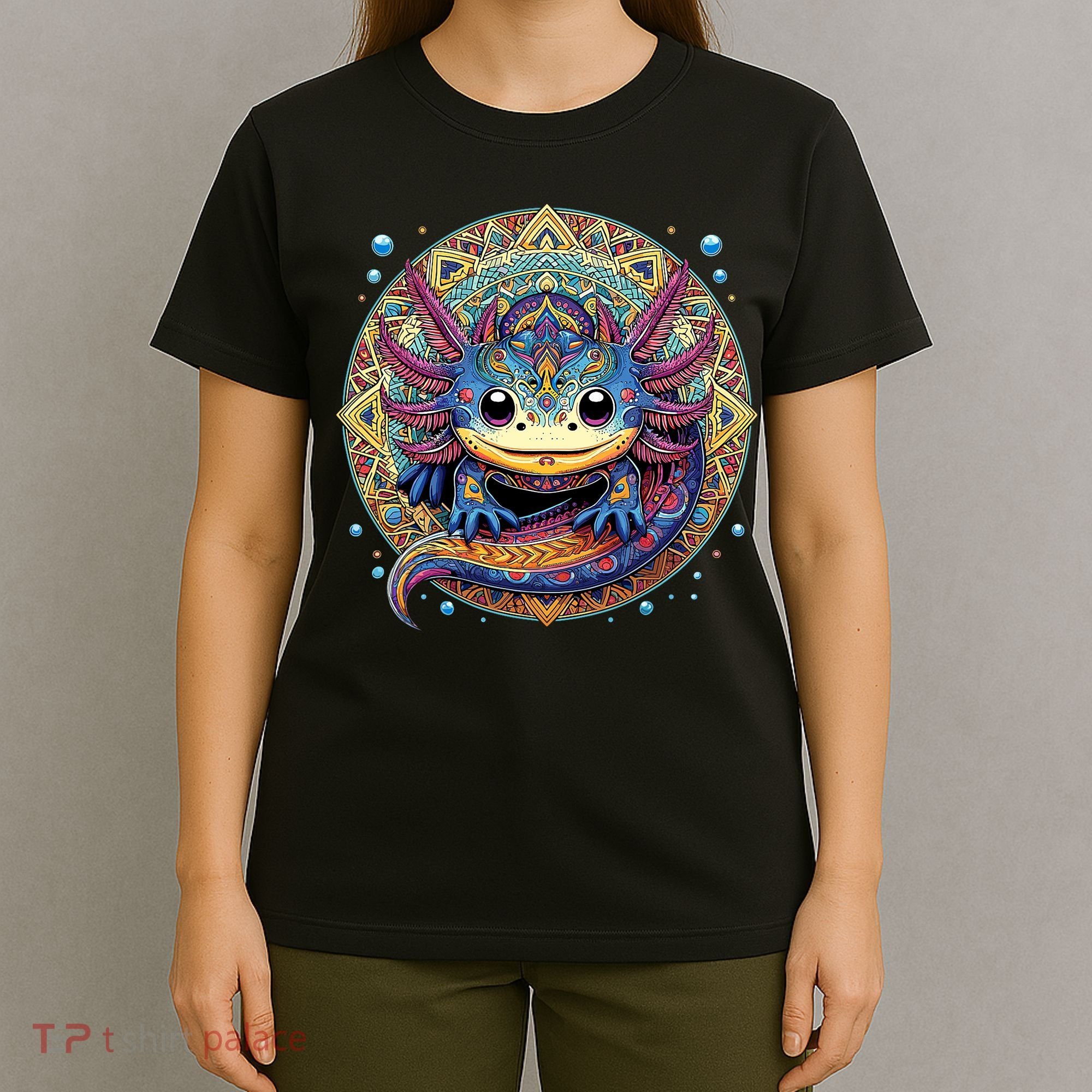 Axolotl Maya Aztec Axolot T-Shirt