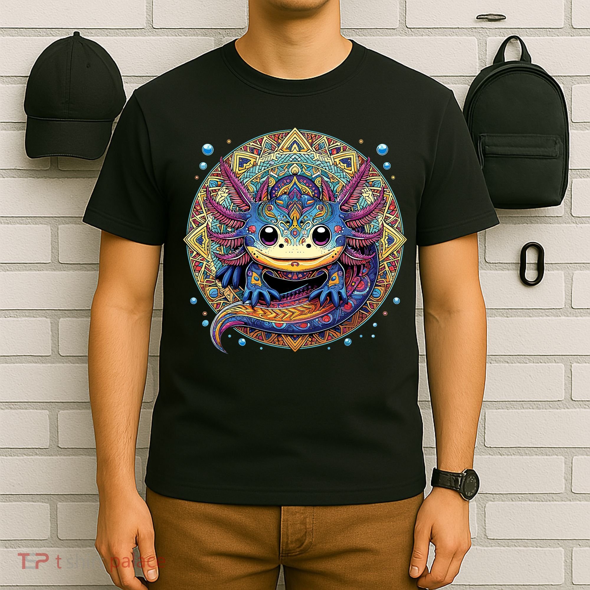 Axolotl Maya Aztec Axolot T-Shirt