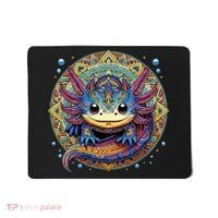 Axolotl Maya Aztec Axolot Mousepad thumb 0