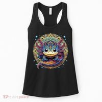 Axolotl Maya Aztec Axolot Women's Tank Top thumb 0