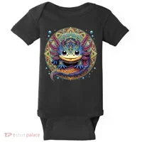 Axolotl Maya Aztec Axolot Baby Bodysuit thumb 0