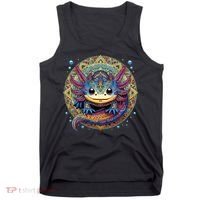 Axolotl Maya Aztec Axolot Tank Top thumb 0