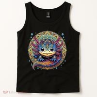 Axolotl Maya Aztec Axolot Tank Top thumb 2
