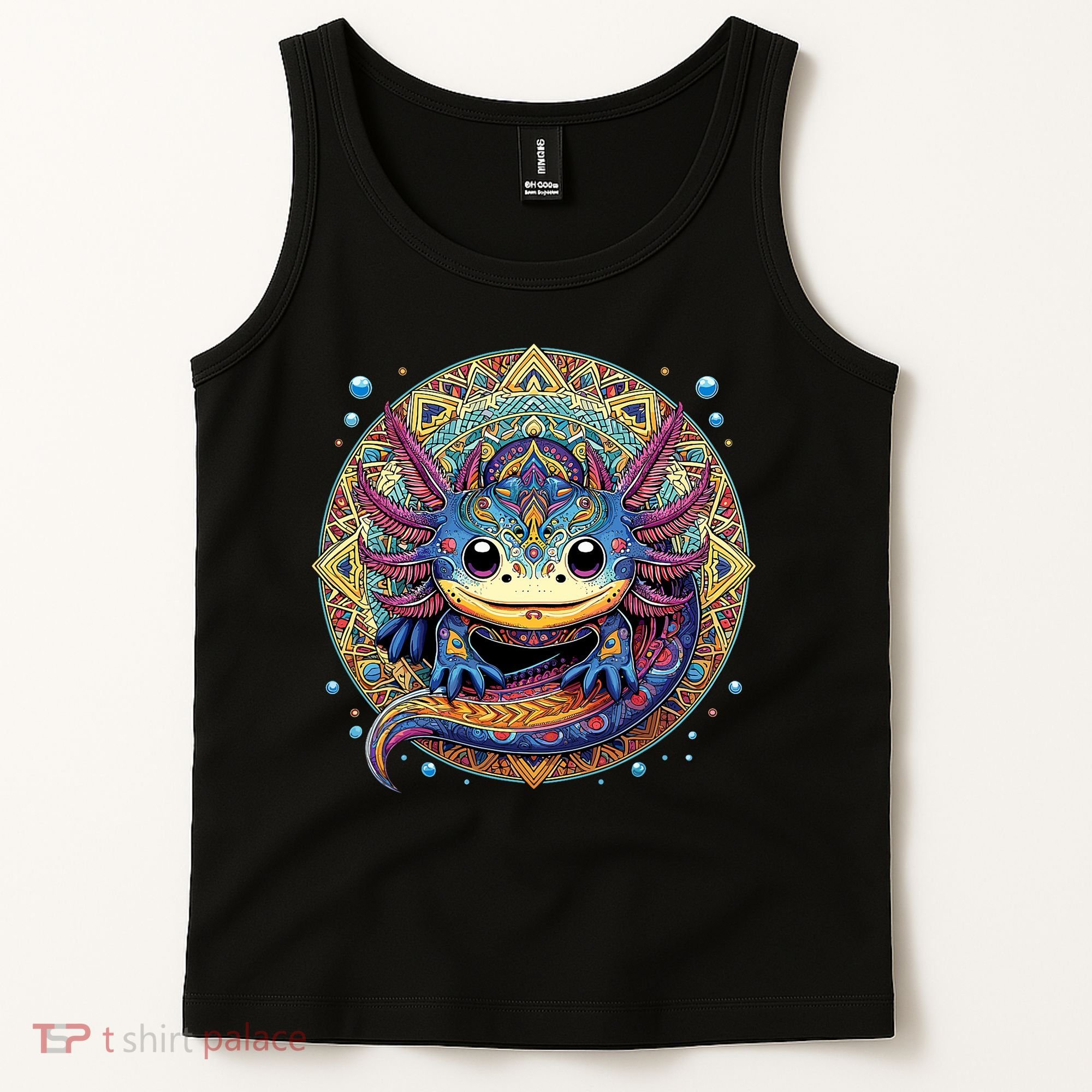 Axolotl Maya Aztec Axolot Tank Top