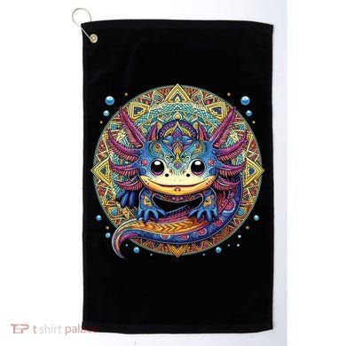 Axolotl Maya Aztec Axolot Golf Towel
