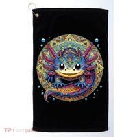 Axolotl Maya Aztec Axolot Golf Towel thumb 0