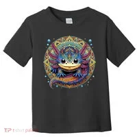 Axolotl Maya Aztec Axolot Toddler T-Shirt thumb 0
