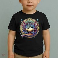 Axolotl Maya Aztec Axolot Toddler T-Shirt thumb 2