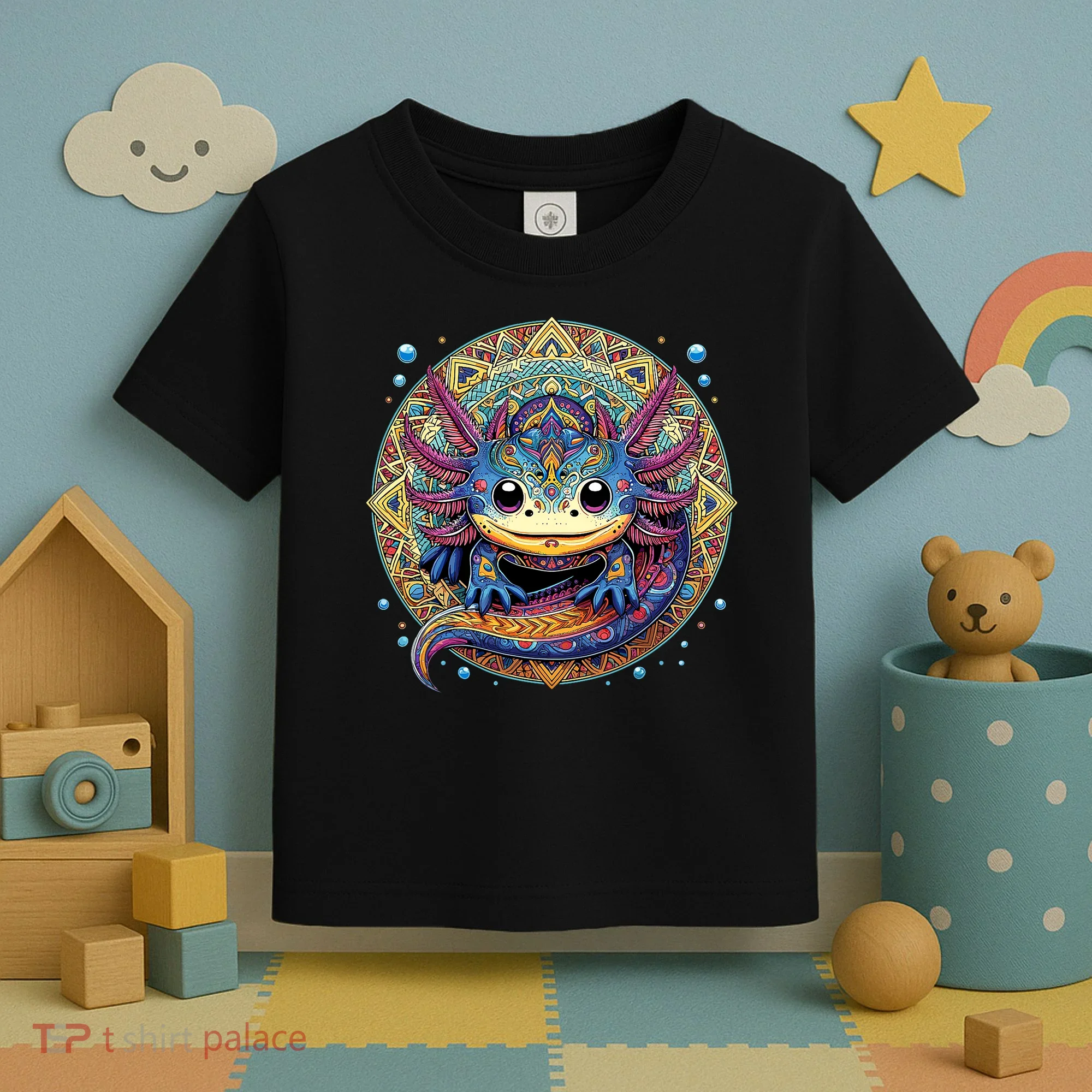 Axolotl Maya Aztec Axolot Toddler T-Shirt
