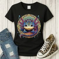Axolotl Maya Aztec Axolot Women's T-Shirt thumb 3