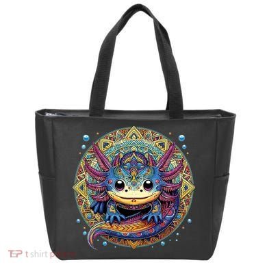 Axolotl Maya Aztec Axolot Tote Bag