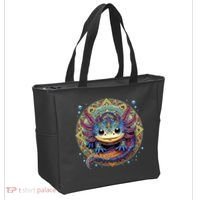 Axolotl Maya Aztec Axolot Tote Bag thumb 2