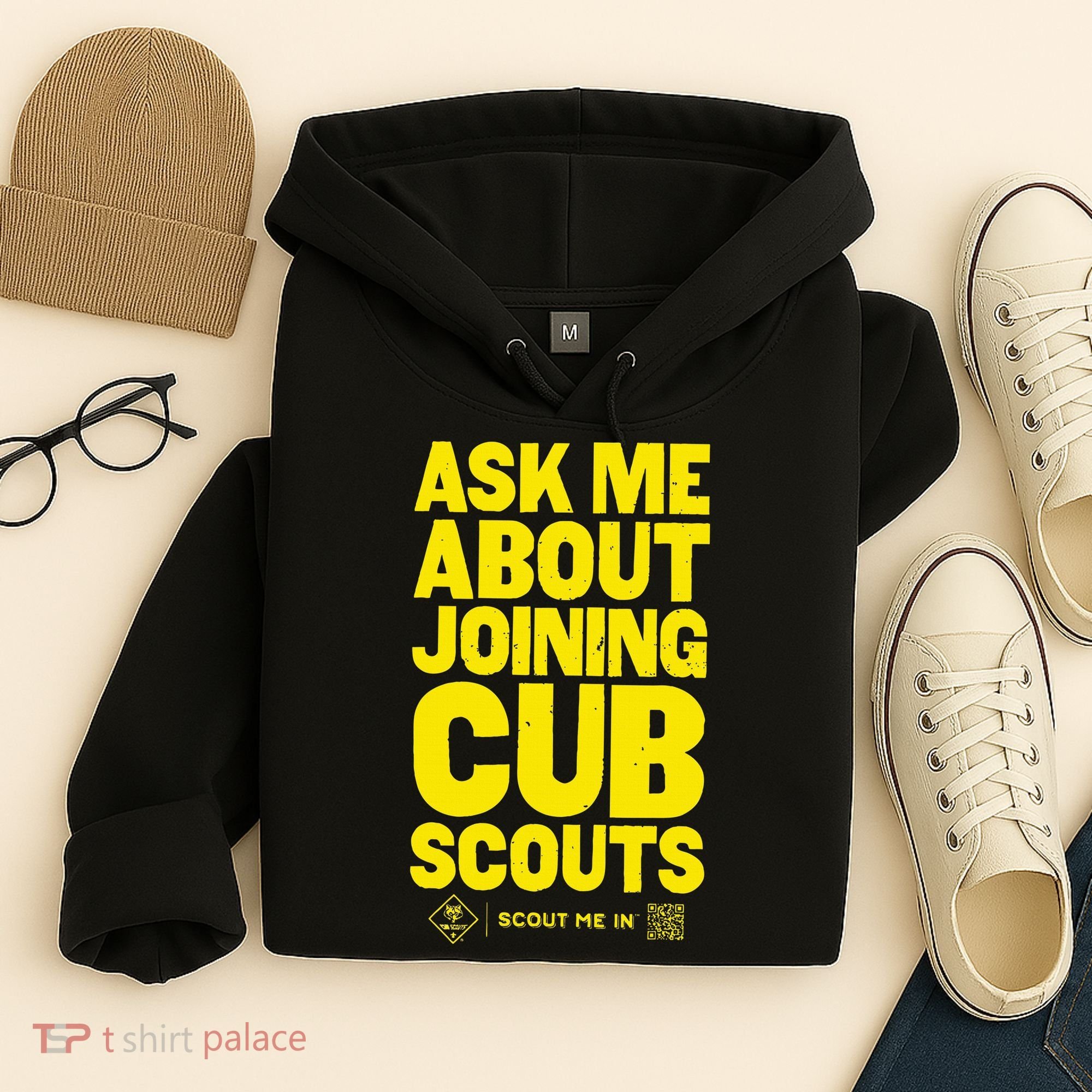 Ask Me About Joining Cub Scouts Hoodie