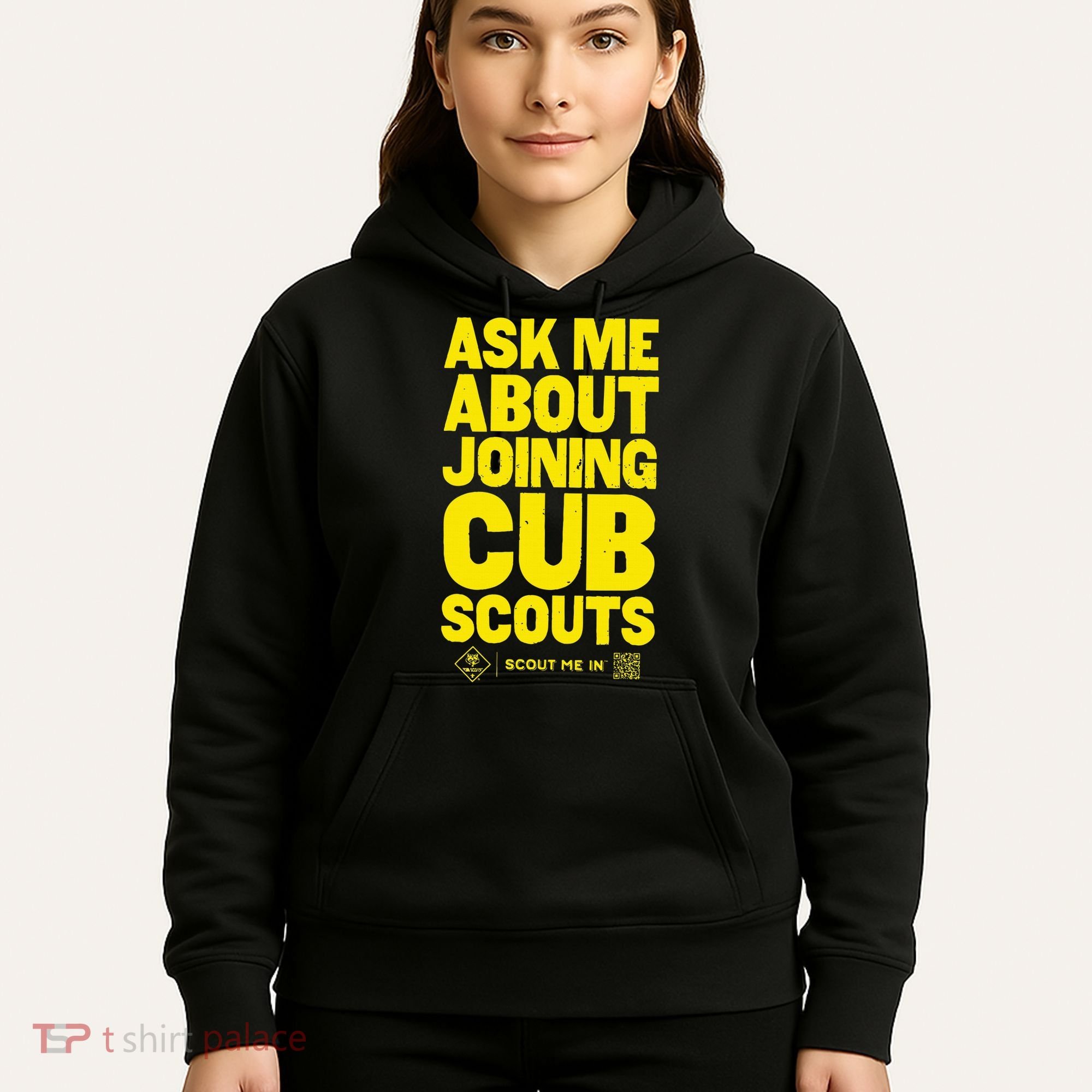 Ask Me About Joining Cub Scouts Hoodie