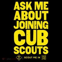 Ask Me About Joining Cub Scouts Women's Hoodie thumb 2