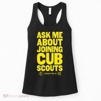Ask Me About Joining Cub Scouts Women's Tank Top thumb 0