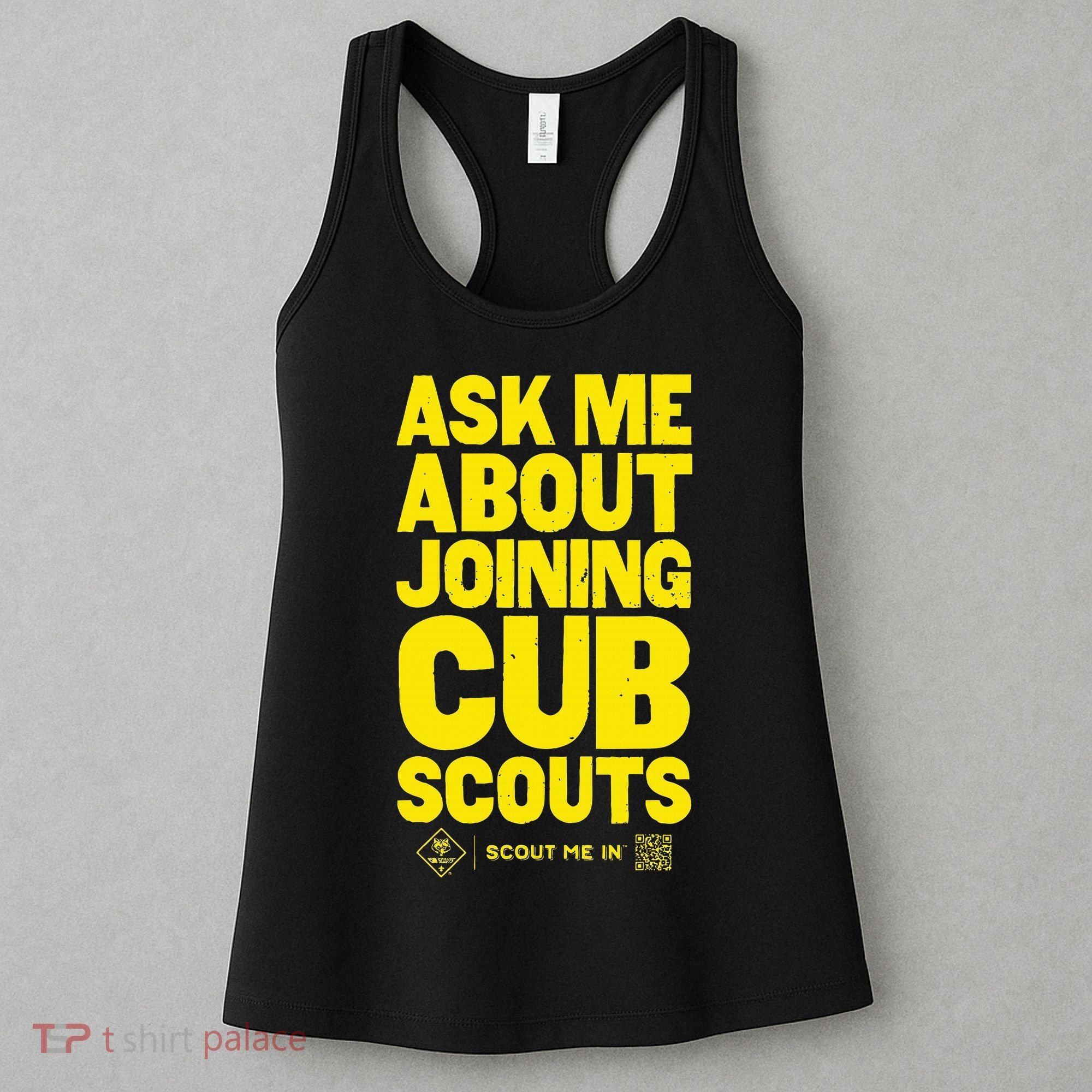 Ask Me About Joining Cub Scouts Women's Tank Top