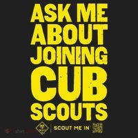 Ask Me About Joining Cub Scouts Hat thumb 2