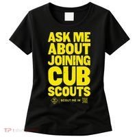Ask Me About Joining Cub Scouts Women's T-Shirt thumb 0
