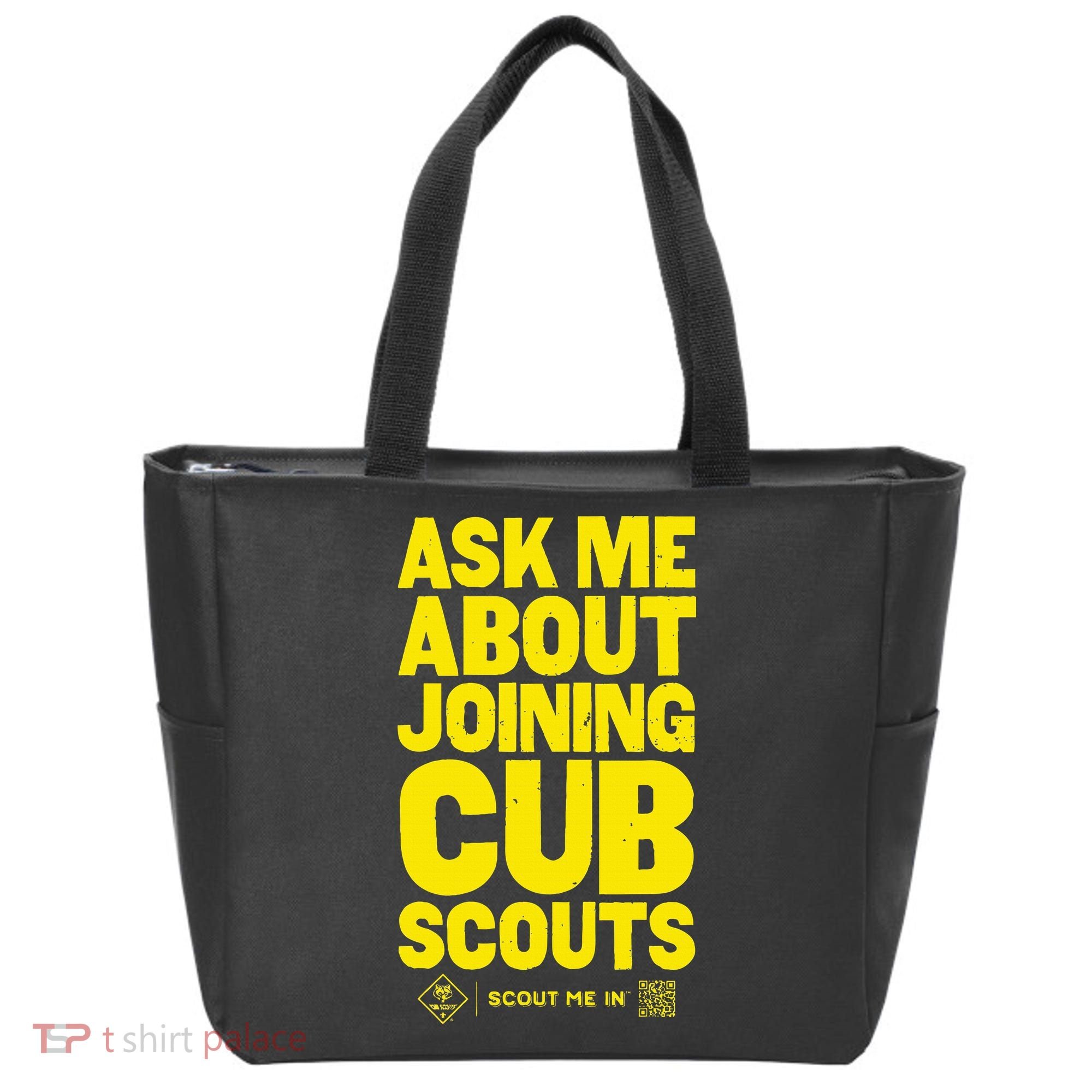 Ask Me About Joining Cub Scouts Tote Bag