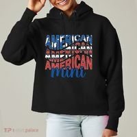 American Mini Ladies Heavyweight Boxy Pullover Hoodie thumb 0