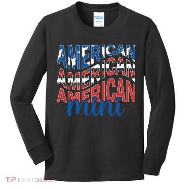 American Mini Kids Long Sleeve Shirt