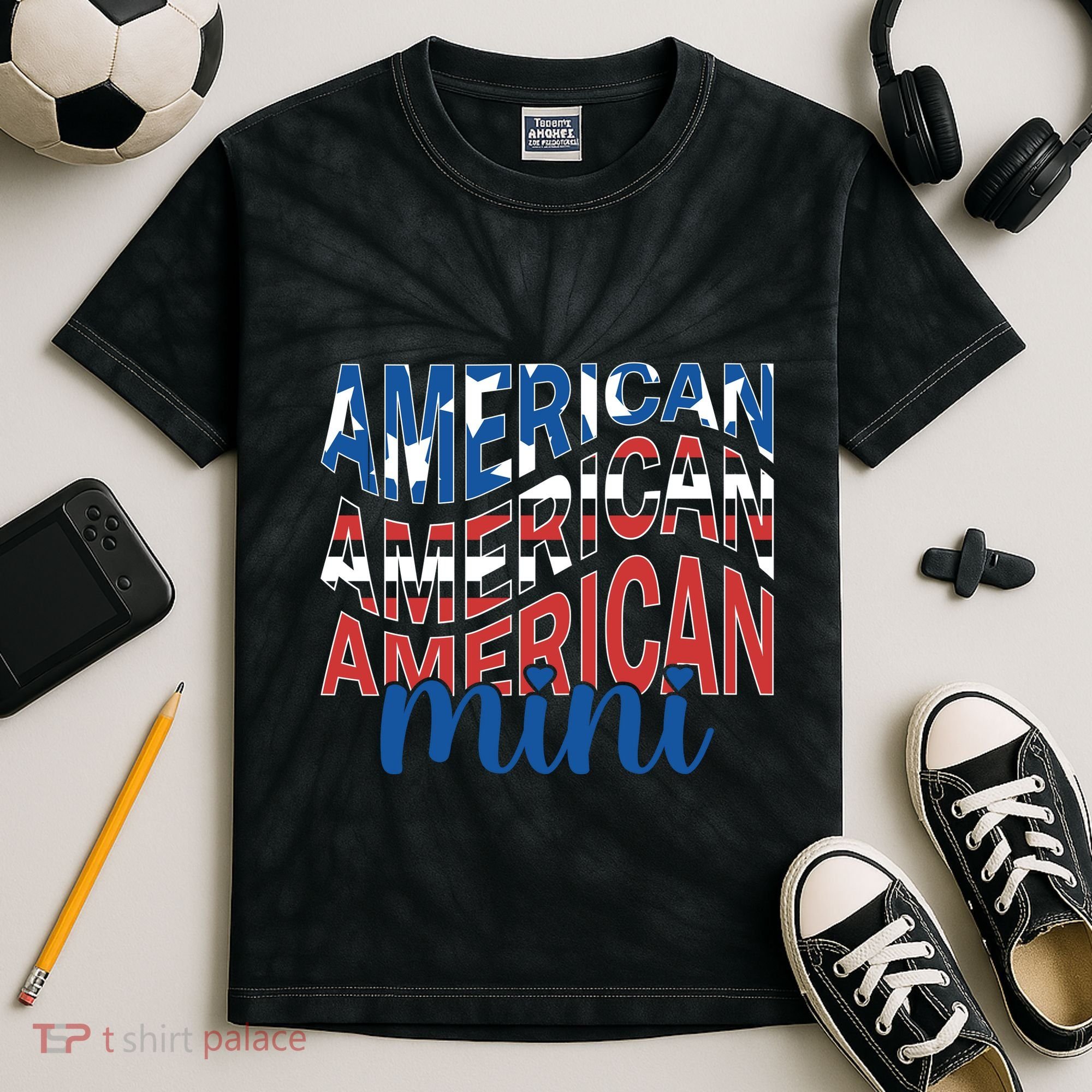 American Mini Kids Tie-Dye T-Shirt