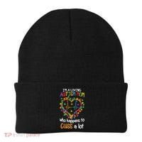 Autism Mom Autism Heart, Autism Puzzle Beanie thumb 0