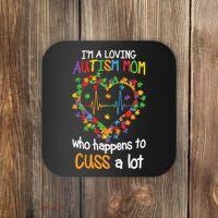 Autism Mom Autism Heart, Autism Puzzle Coaster thumb 0