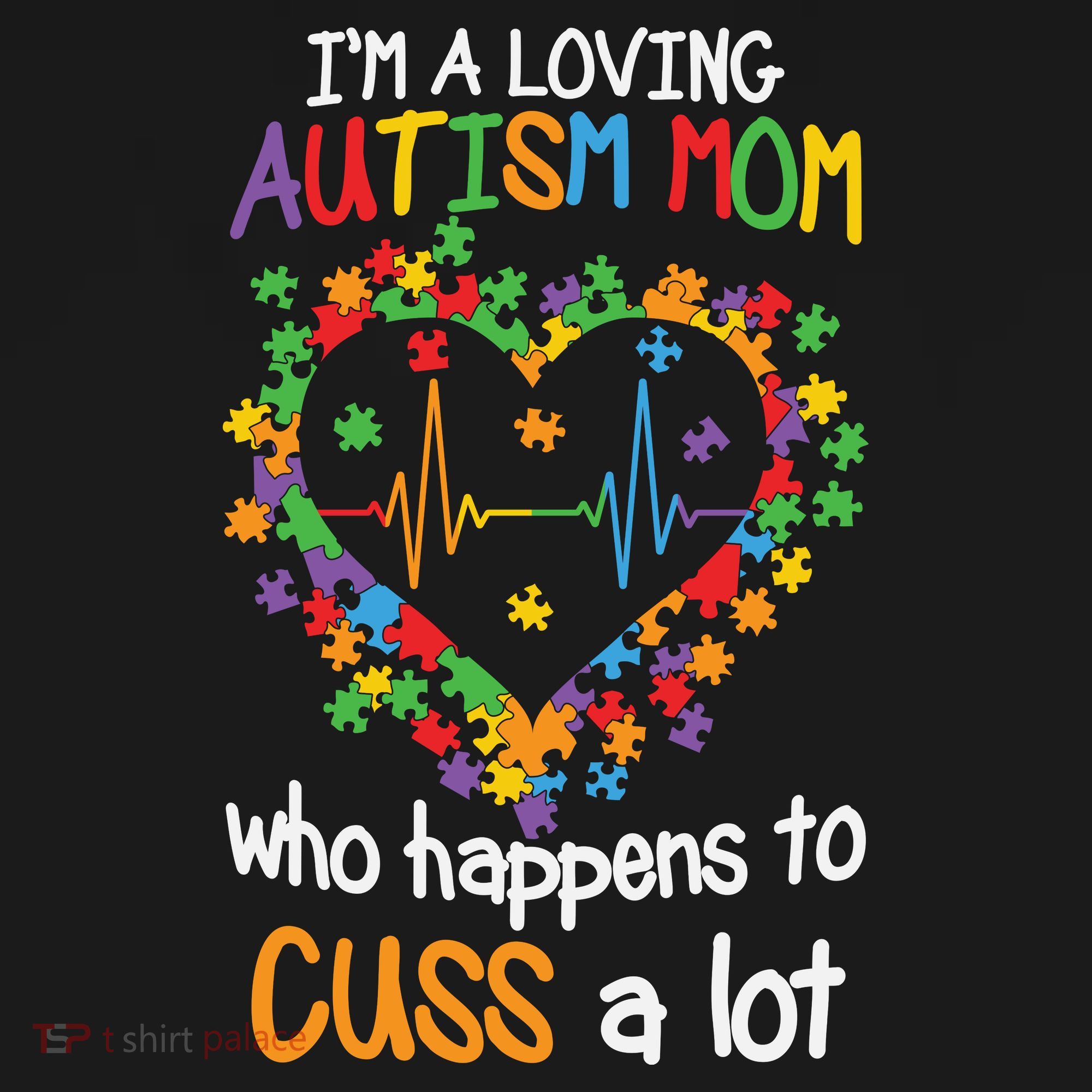 Autism Mom Autism Heart, Autism Puzzle Women's Tank Top