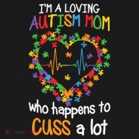 Autism Mom Autism Heart, Autism Puzzle Toddler Hoodie thumb 2