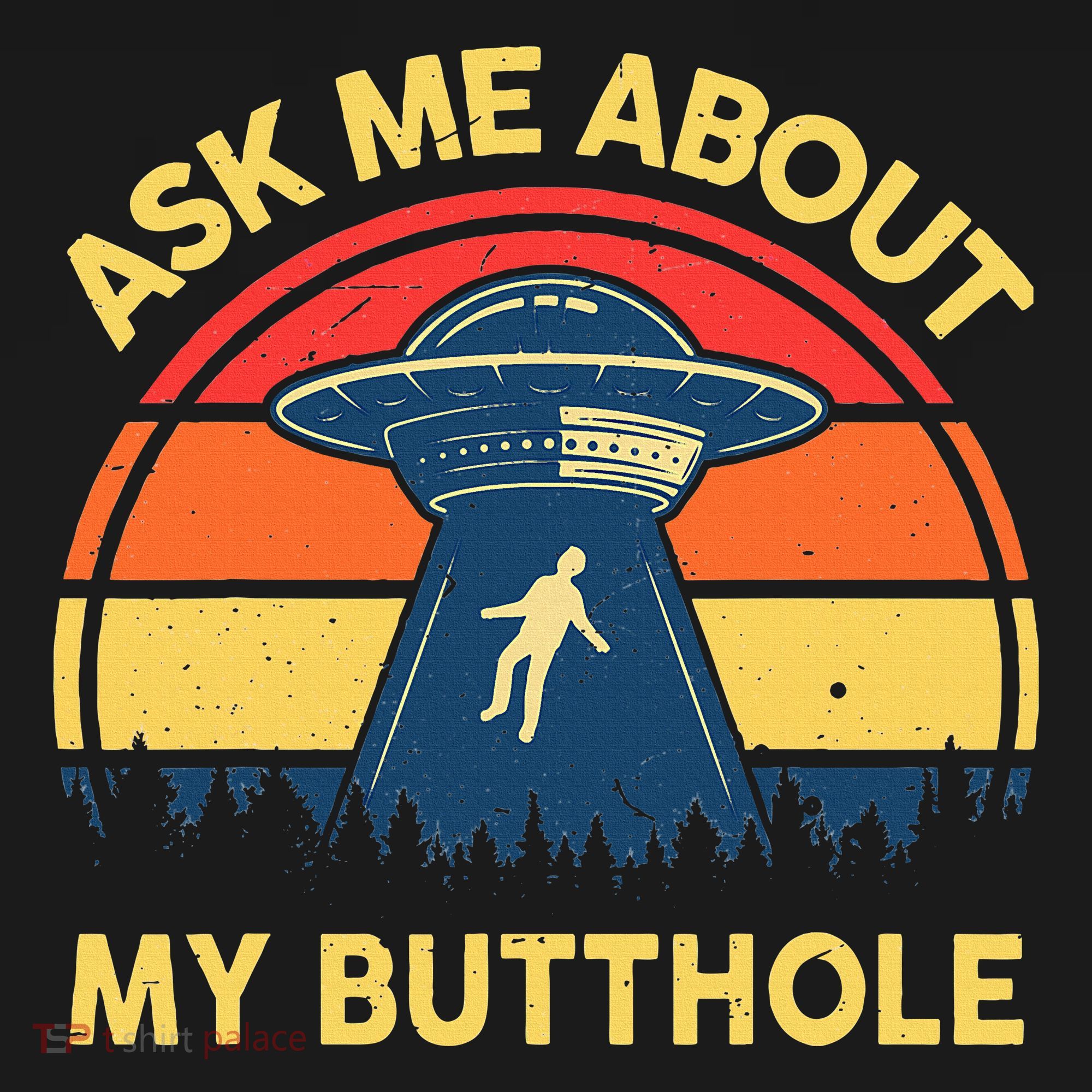 Ask Me About My Butthole Cute Alien Costume Adults Ufo Women's Hoodie