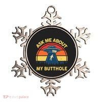 Ask Me About My Butthole Cute Alien Costume Adults Ufo Ornament thumb 0