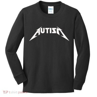 Autism Meme Kids Long Sleeve Shirt