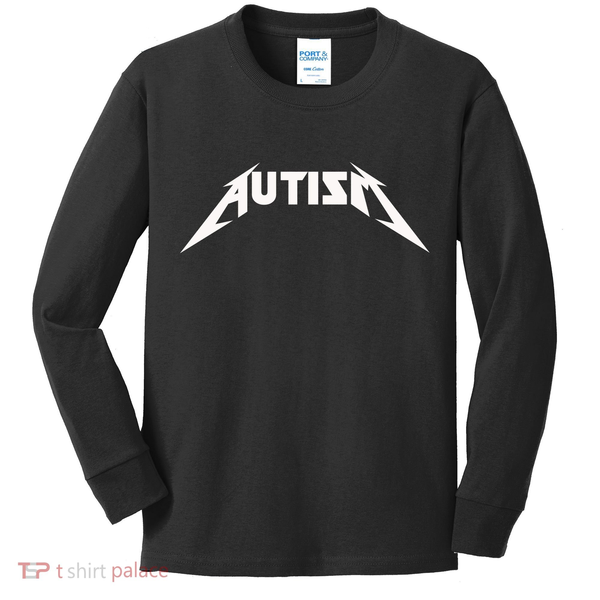 Autism Meme Kids Long Sleeve Shirt